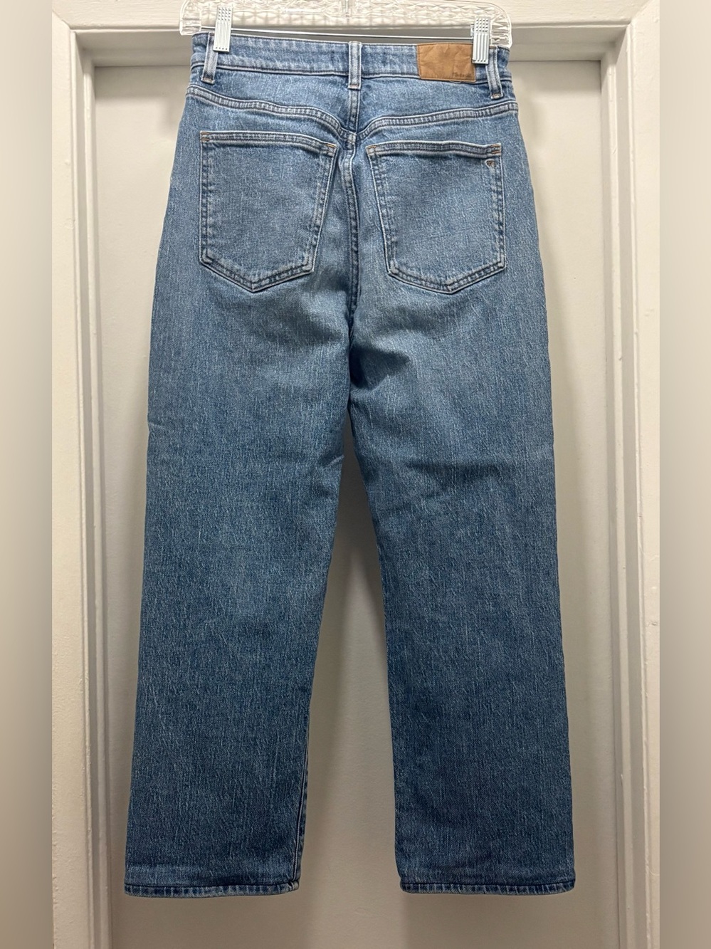 Madewell Curvy '90s Straight Jean in Light Blue Wash Women’s Size 27 - Picture 6 of 15